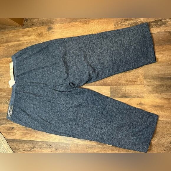 Alfred Dunner simply cozy pocketed classic fit stretch pants color blue size 2X - Picture 8 of 12